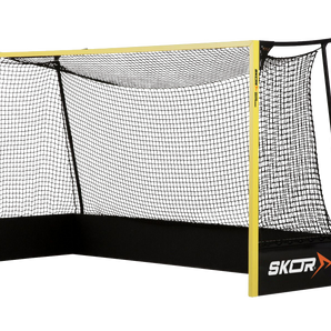 Hockeydoel EHL X 3,66x2,14m met haakloze netbevestiging en transportwielen