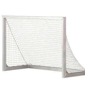 Omkiep hockeydoel 1,2x0,8 meter van aluminium voor trainingen