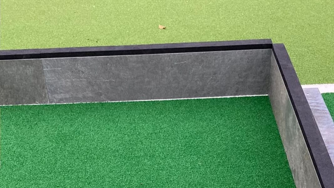 Stevige boarding T25 voor wedstrijden van Hockey5S